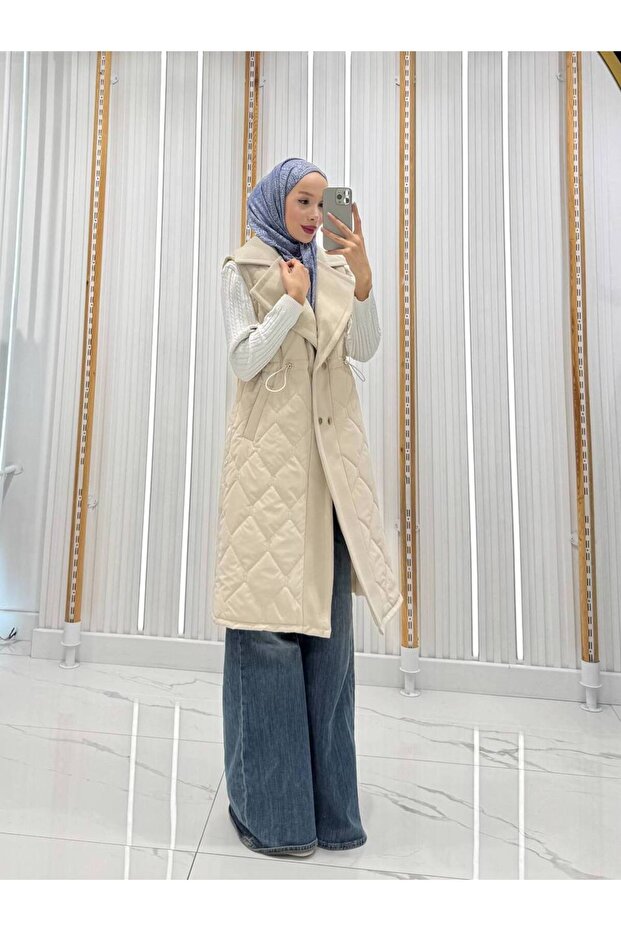 Kapitone Şişme Yelek - 3