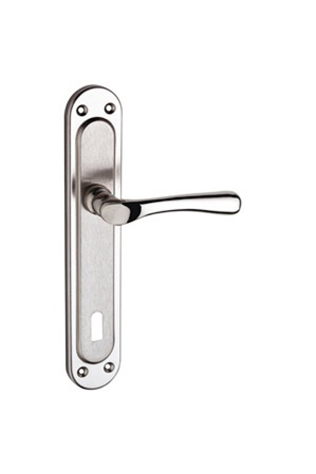 Big Dove Nickel Satin Room Door Handle