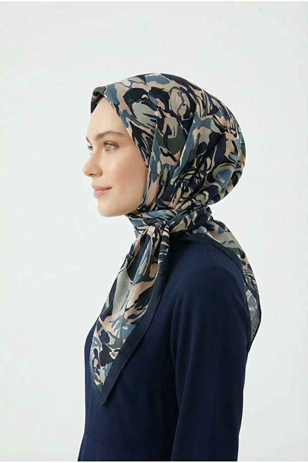 Spring Eşarp Kamuflaj Desen - 2