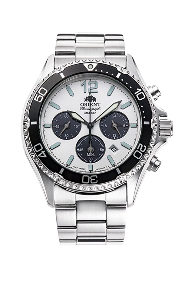 RA-TX0203S10B Quartz Solar Çelik Gri 20 ATM 43 mm Erkek Kol Saati - 1