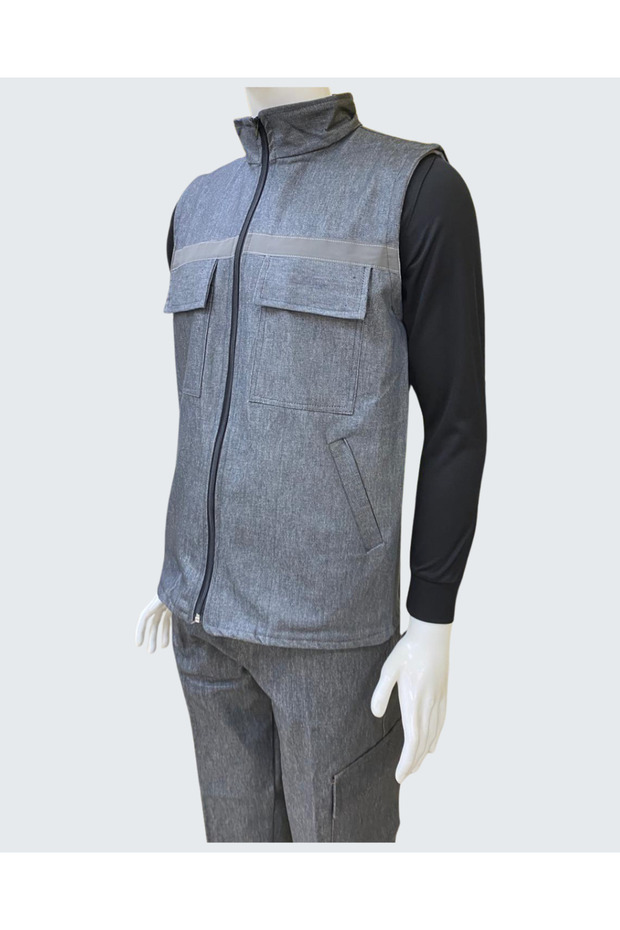 Reflective Jeans Work Suit - 2