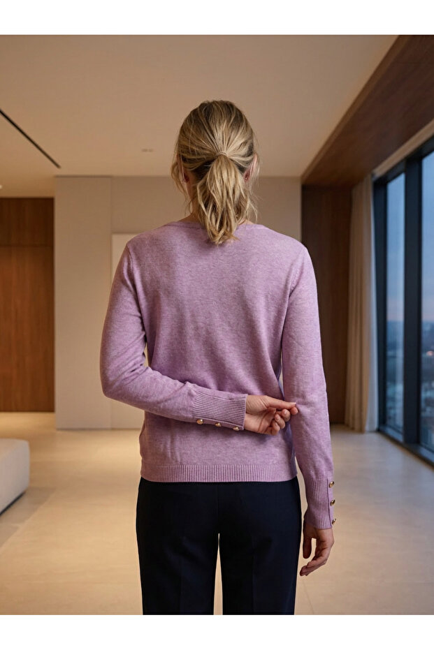 Pulover soft touch cu model - 2