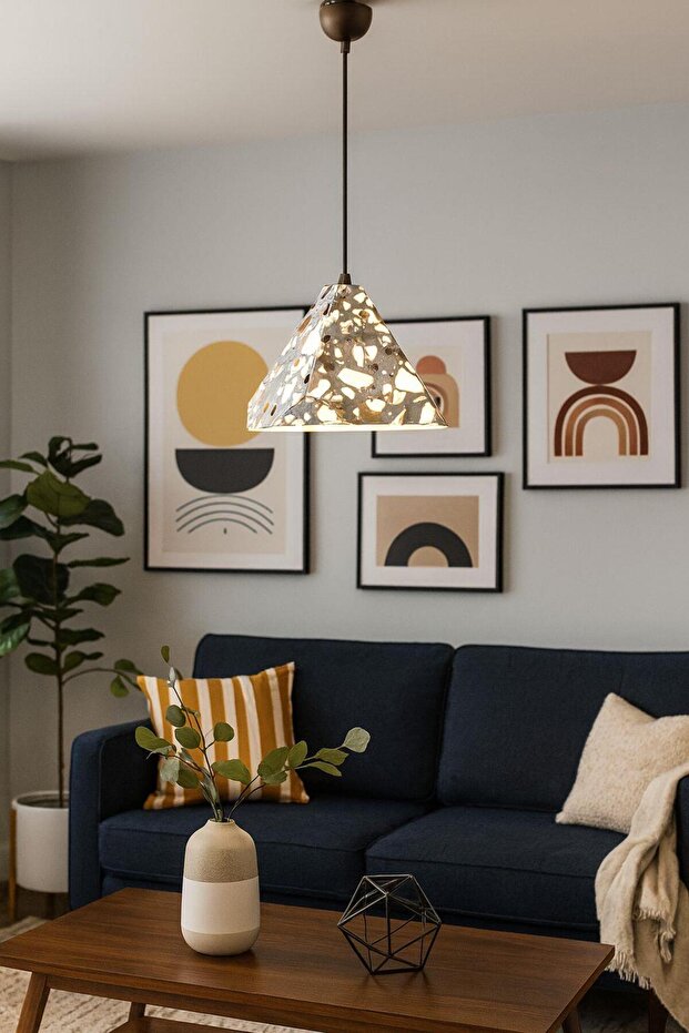 BOHEM AVİZE MOZAİK TEKLİ 35 CM - 1