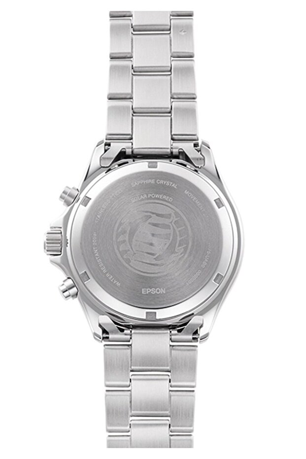 RA-TX0203S10B Quartz Solar Çelik Gri 20 ATM 43 mm Erkek Kol Saati - 2