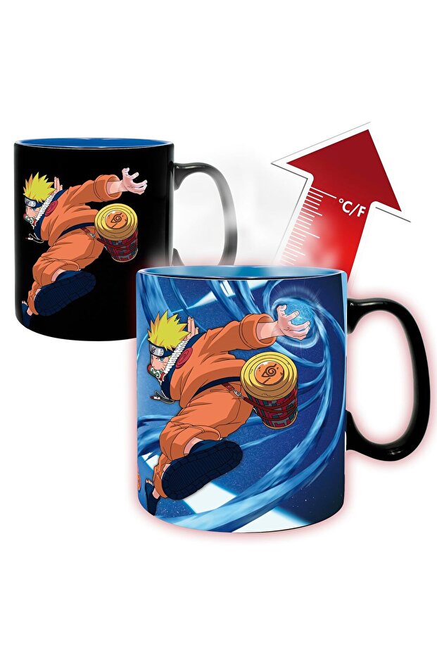 NARUTO - Mug Heat Change - Naruto & Sasuke (460 ml)