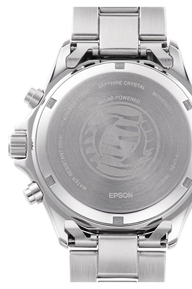 RA-TX0203S10B Quartz Solar Çelik Gri 20 ATM 43 mm Erkek Kol Saati - 3