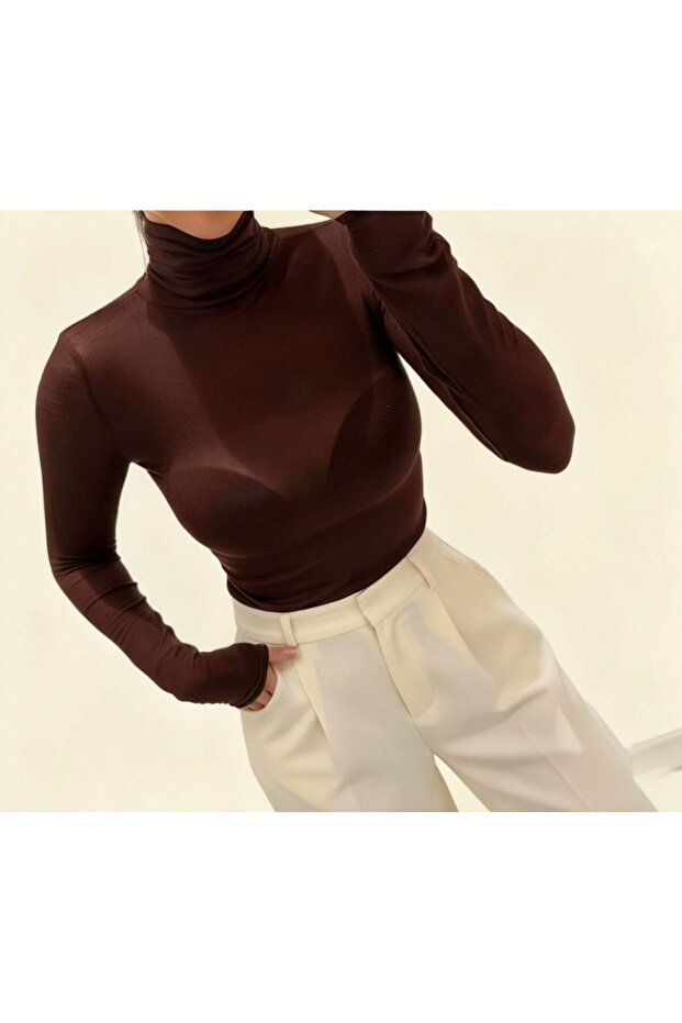 Premium Fishmouth Neck Cotton Transparent Women's Blouse