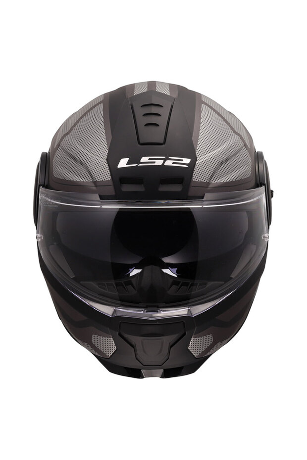 SCOPE 2 AXIS MAT SİYAH-TITANIUM KASK - 5