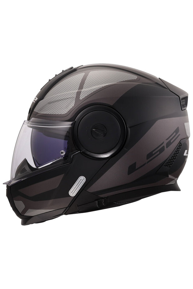 SCOPE 2 AXIS MAT SİYAH-TITANIUM KASK - 7