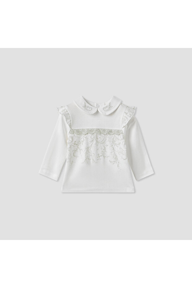 طقم بيجاما وبلوزة مطبوع - 2