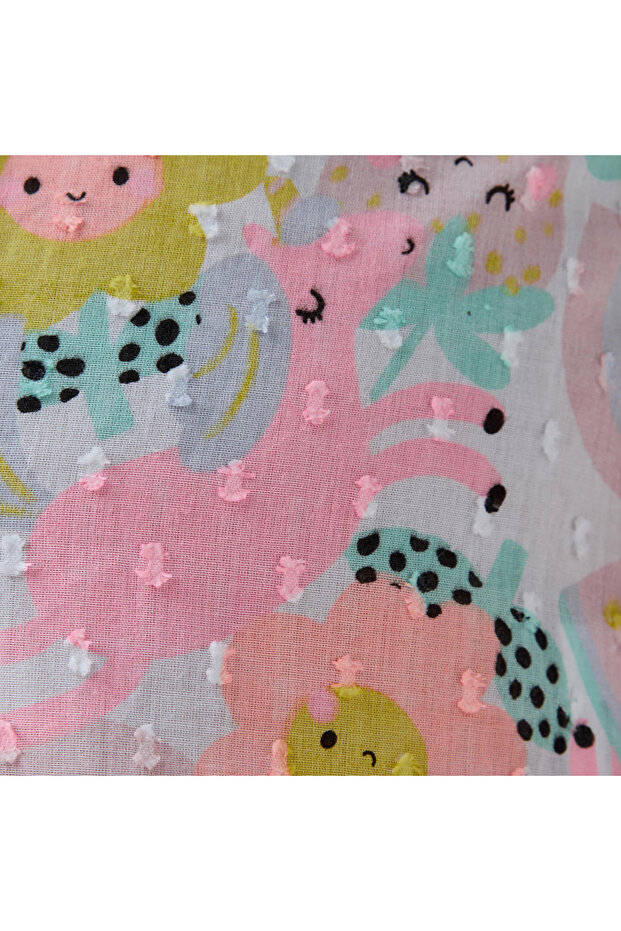 طقم قميص وبيجامة مطبوع - 6