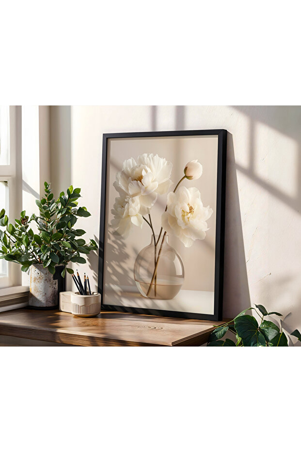 Çerçeveli 2 Parça Ahşap Tablo, - 2