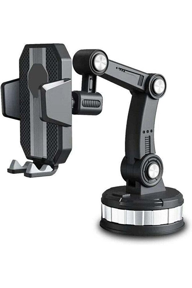 Car Phone Holder Mount – Long Arm Suction Cup Dashboard & Windshield Mount