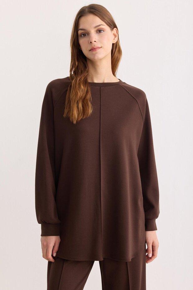 Modal Basic Suit Bitter Brown - 3