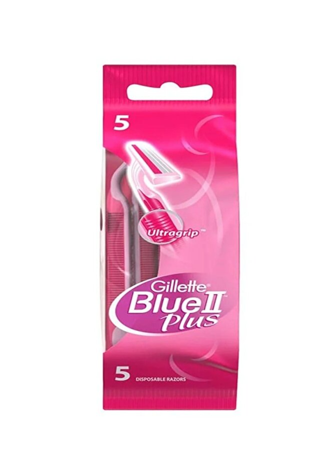 Blue 2 Plus Women's Disposable Razor Blades 5 Blades