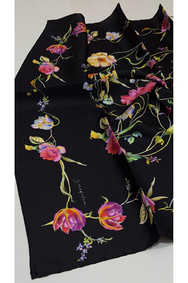 Twill İpek Eşarp - 3