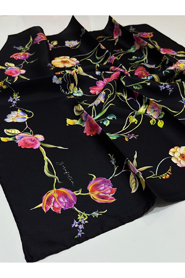 Twill İpek Eşarp - 1