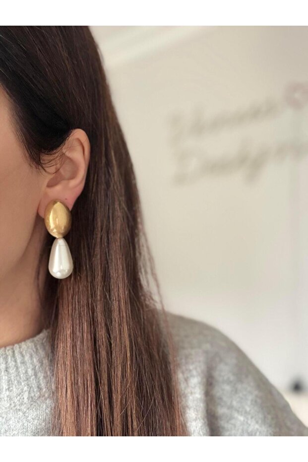 Çelik Drop Küpe - 2