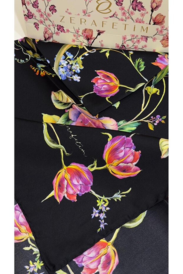 Twill İpek Eşarp - 4