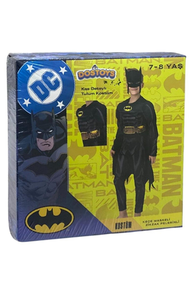 Batman Muscular Child Costume 7-8 Years Old