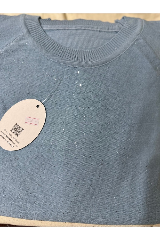 Simli triko tunik - 2