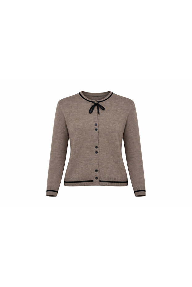 Necklace-Style 8 Button Women's Knitwear Cardigan