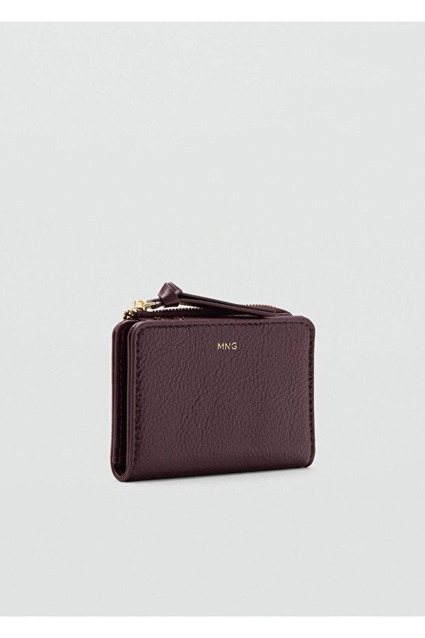 Küçük boy deri görünümlü cüzdan - 1