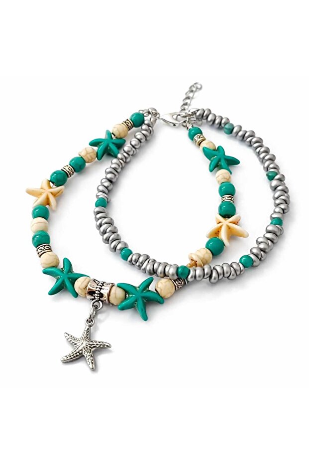 خلخال مزدوج على شكل نجم البحر - 2