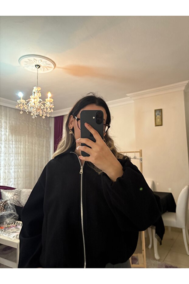 Bomber kaşe ceket - 1