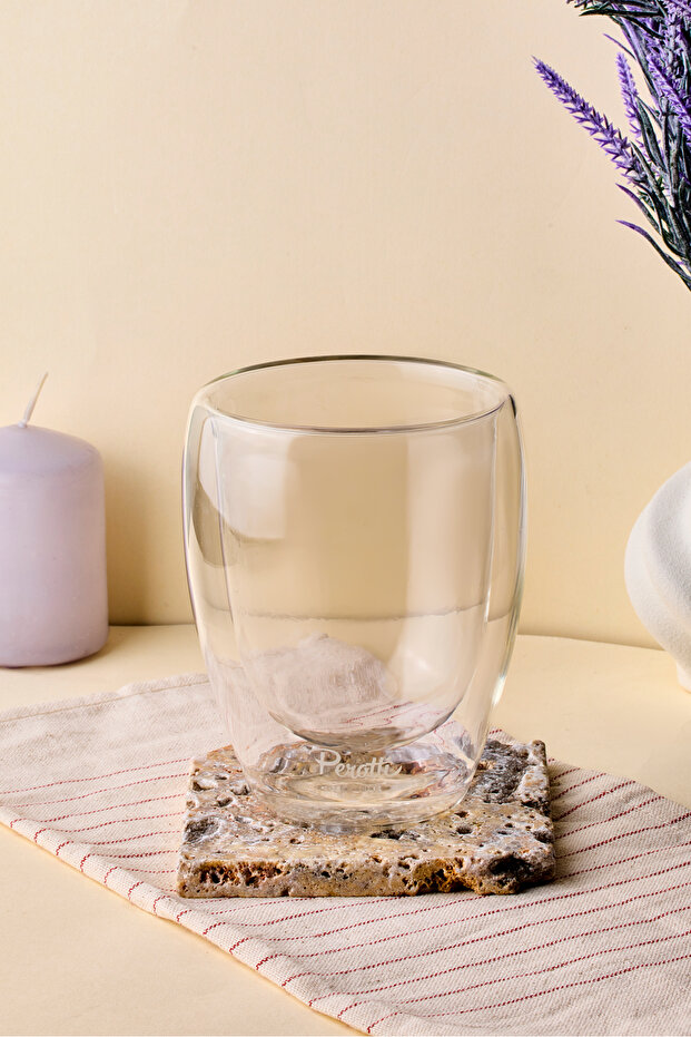 Cidar Çift Cidarlı Bardak 350 ml - 1