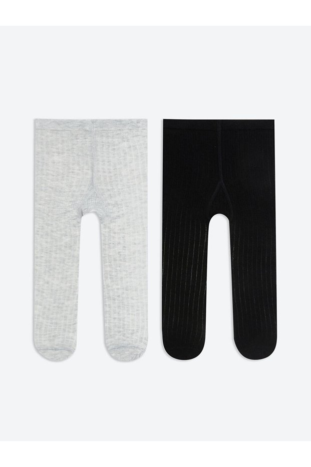 Quality Parts from Çelebi Store Ribbed Baby Boy Pantyhose 2-Pack