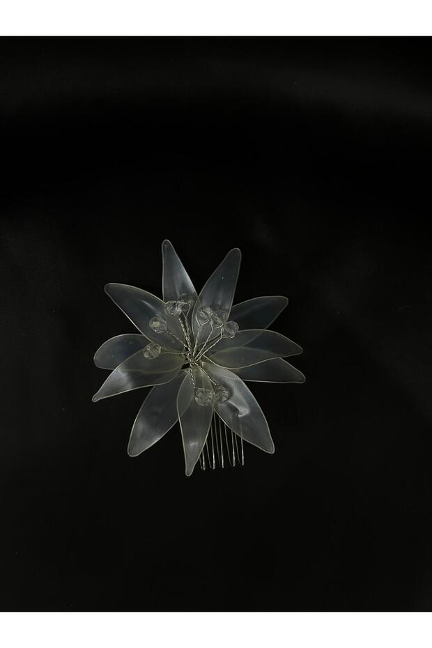 Fiora Model Bridal Hair Accessory Hairpin with Flowers