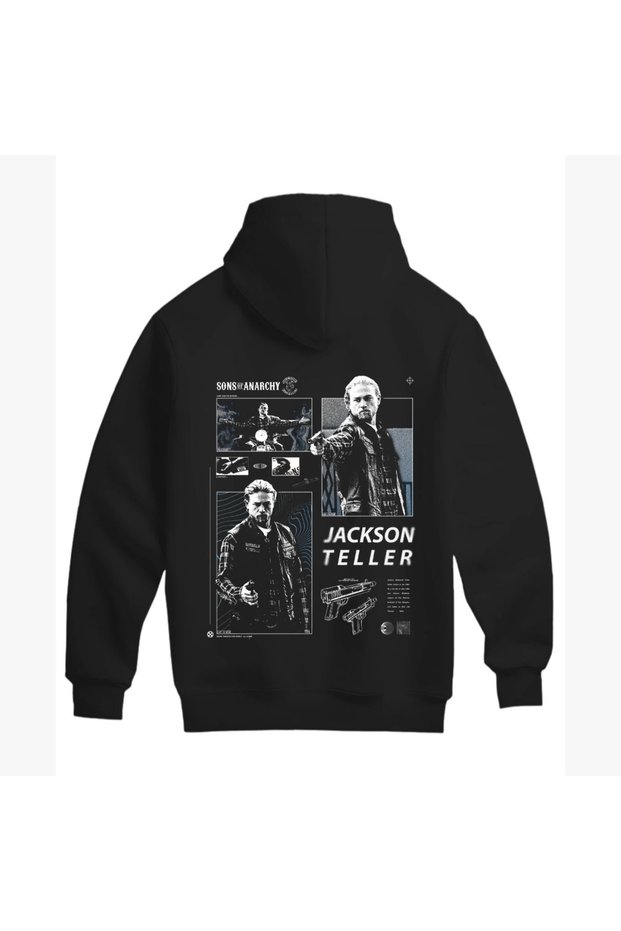 Sons of Anarchy Jax Teller Designed Unisex Hooded Sweatshirt (Hoodie)