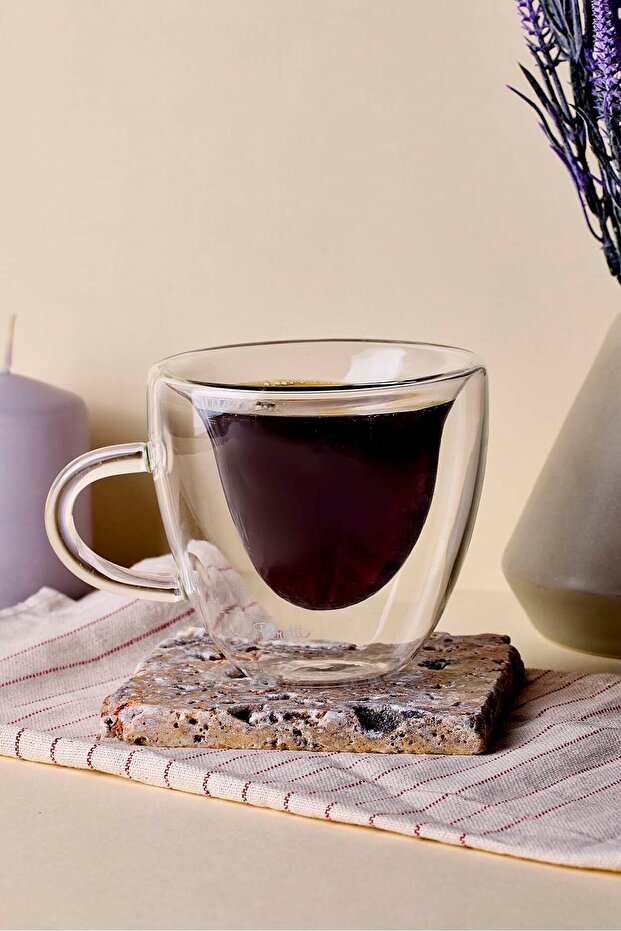 كوب قلب مزدوج الجدار 150 مل