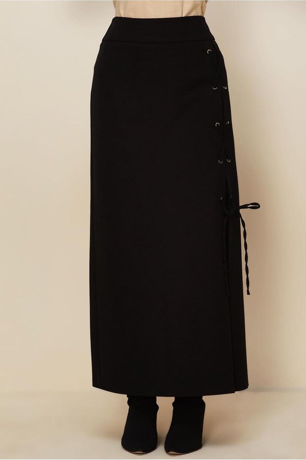 Skirt with Lace Detail 60731
