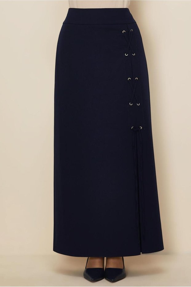 Skirt with Lace Detail 60731