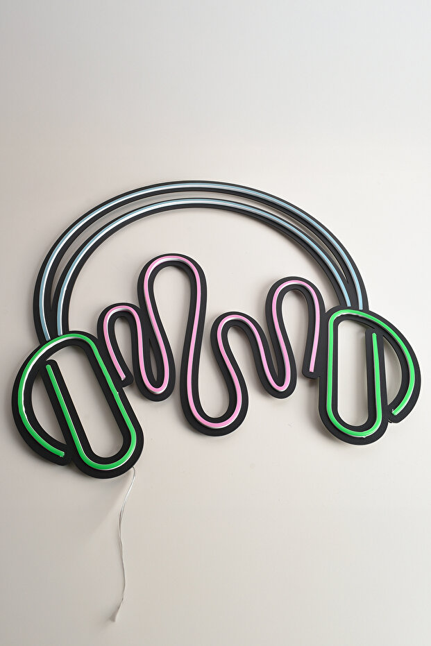 Headphone Neon Dekor - 6