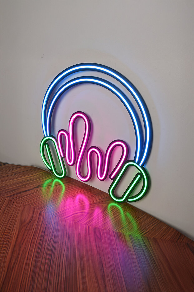 Headphone Neon Dekor - 3