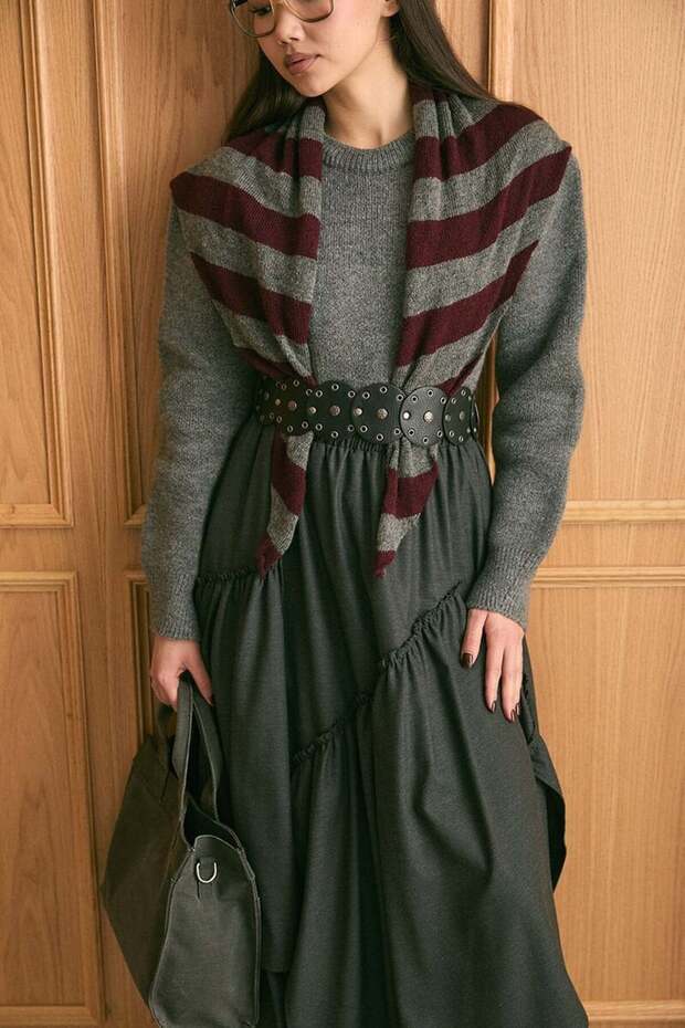 Antrasit Triko Kazak - 3