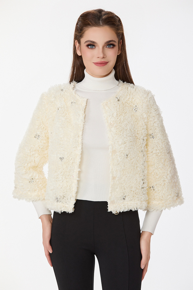 جاكيت مميز مع كريستال - 6