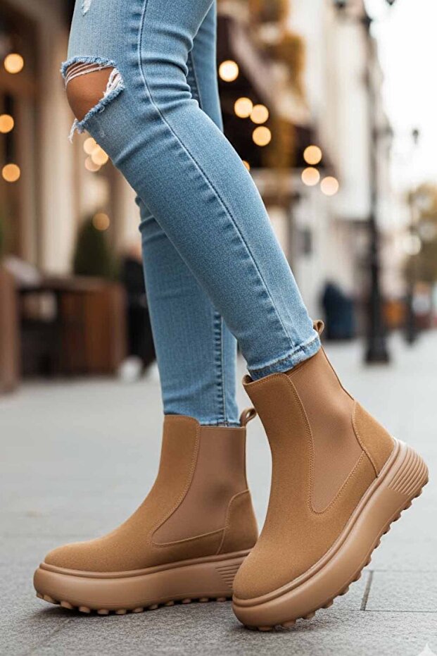 Kadın Deri Bot Monı - 4