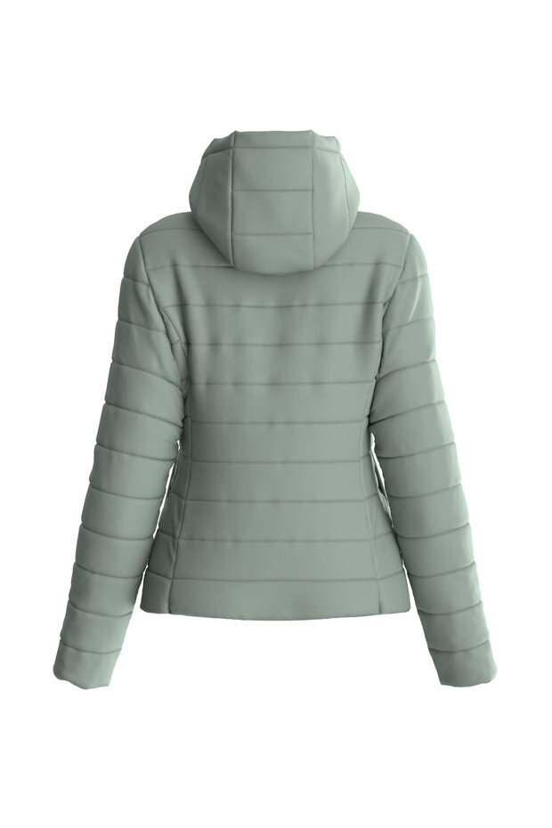 Kadın Yeşil Şişme Mont - 2