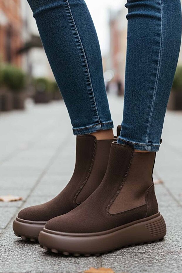 Kadın Deri Bot Monı - 2