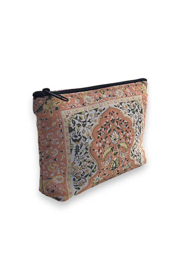 Patterned Multi-Purpose Small Makeup Bag - 2