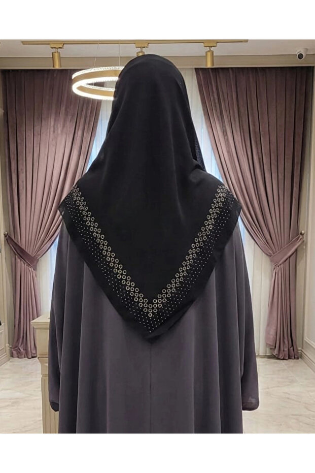 وشاح حرير المدينة الفاخر مرصع بالأحجار -7