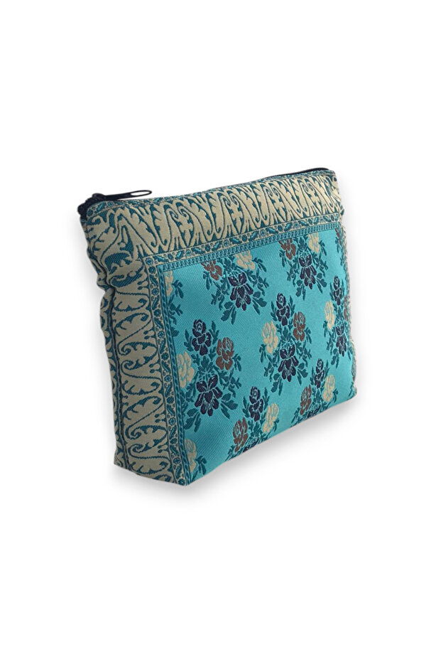 حقيبة مكياج صغيرة متعددة الأغراض منقوشة - 2