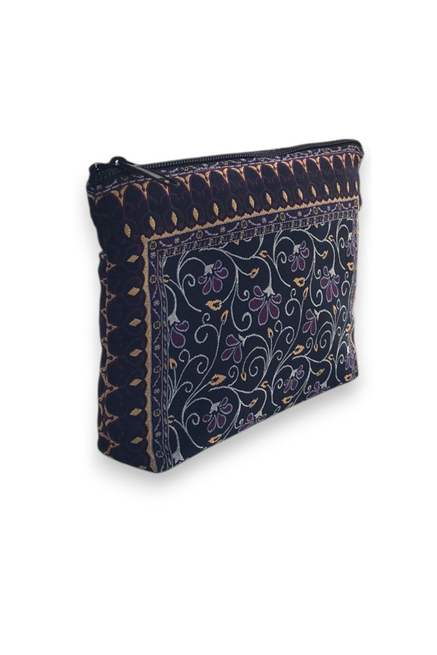 حقيبة مكياج صغيرة متعددة الأغراض منقوشة - 2