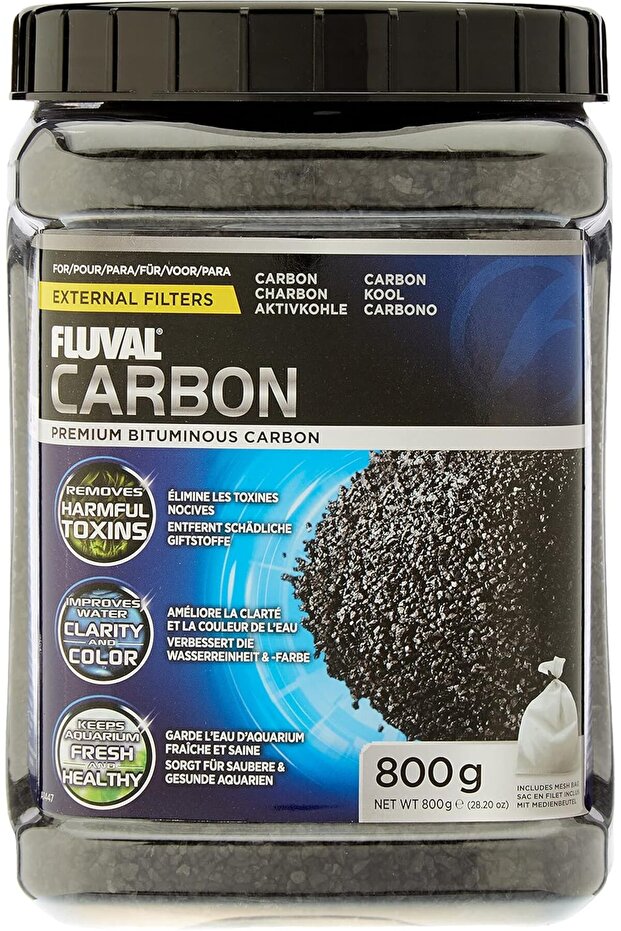 Carbon 800g complete with net bags