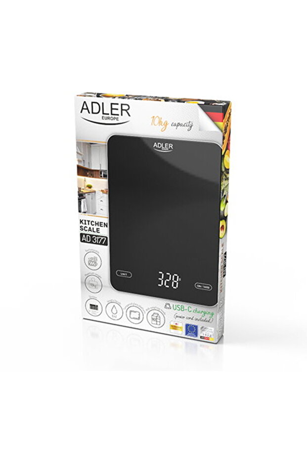 Kitchen scale - 10kg - USB charged - 5