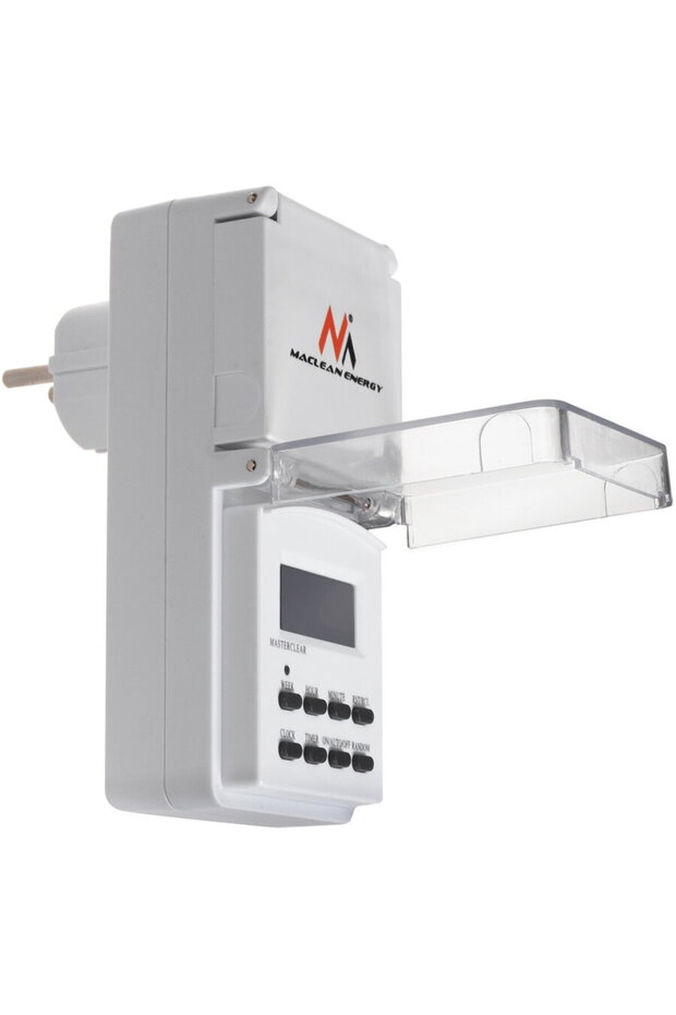 Digital timer socket, external, random function, 10 programs, max. 156 programs, 3600W, M - 2